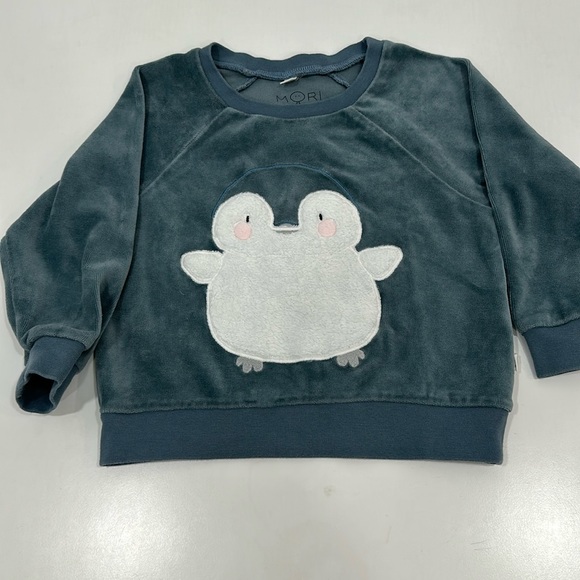 Cute sweater by MORI, 100% organic cotton. Size 2-3Y, very good condition. - Picture 1 of 5